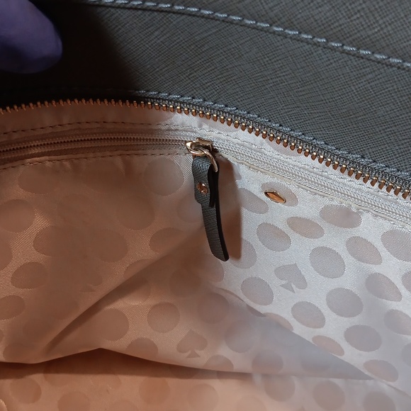 Kate Spade large Grey Tote/Bag - Picture 6 of 7